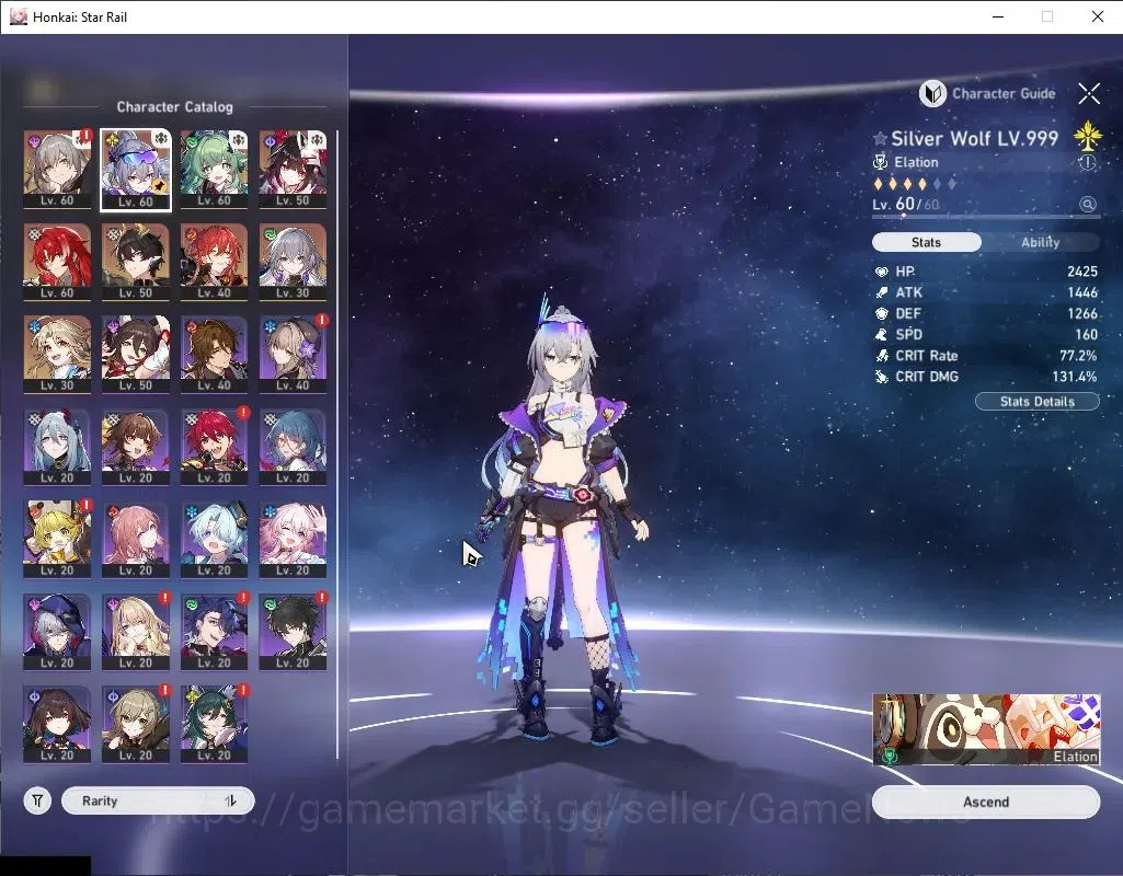Honkai Star Rail Accounts ASIA|TL 43|5 Limited|Silver Wolf 999,HuohuoE1,Spar image 4