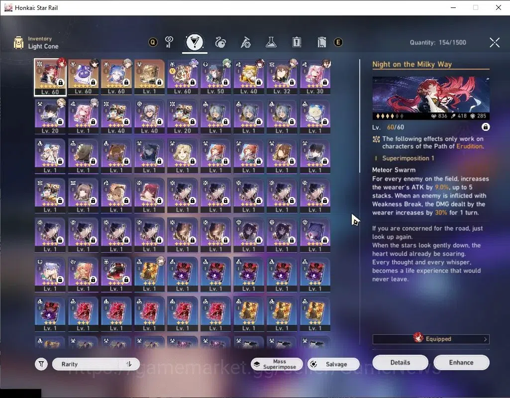 Honkai Star Rail Accounts ASIA|TL 43|5 Limited|Silver Wolf 999,HuohuoE1,Spar image 6