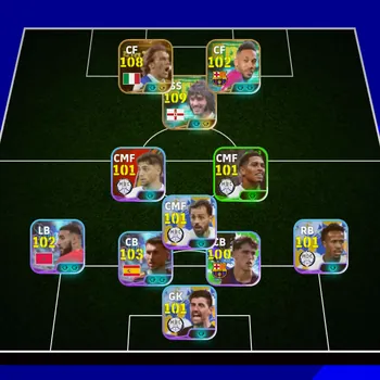 eFootball Accounts Mid-Tier EFOOTBALL OVR [3173] DEL PIERO BIG TIME, GEORGE BEST EPIC, COURTOIS