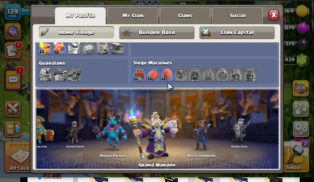Clash of Clans Accounts |TH 15-BH 9|LV 139|HH 7|Limited Skin|BK 67,AQ 63,G image 4