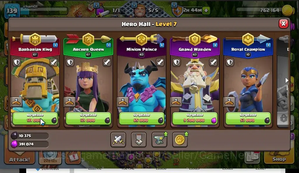 Clash of Clans Accounts |TH 15-BH 9|LV 139|HH 7|Limited Skin|BK 67,AQ 63,G image 8