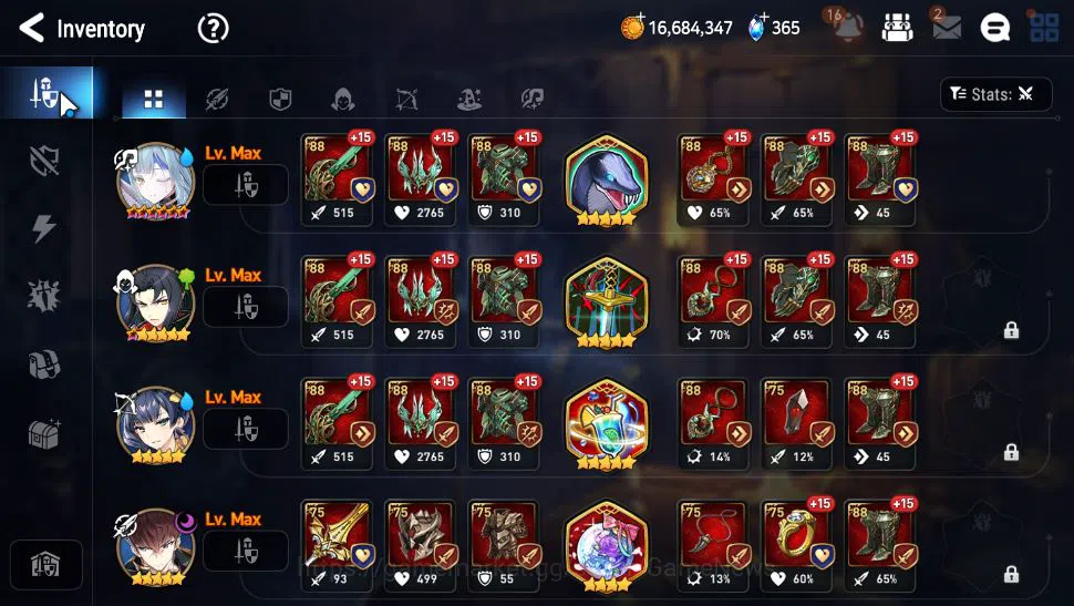 Epic Seven Accounts Mid-Tier ASIA Unverif|7 ML(A Elena, Harsetti,BM Haste, etc), Fenne, etc|Poh+Bles ON|7K Energy + 20k 15