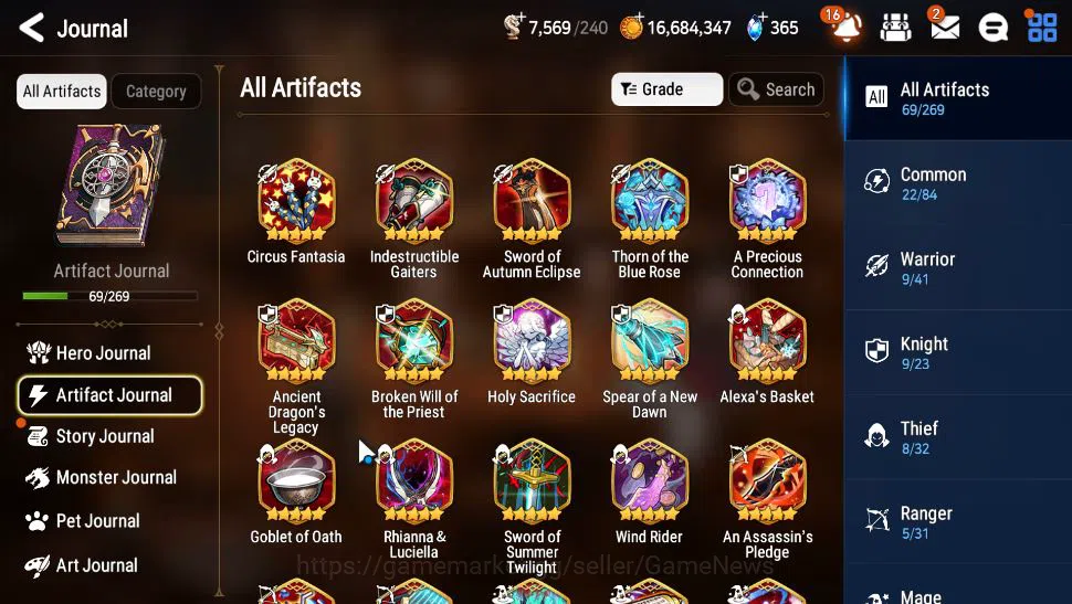 Epic Seven Accounts Mid-Tier ASIA Unverif|7 ML(A Elena, Harsetti,BM Haste, etc), Fenne, etc|Poh+Bles ON|7K Energy + 20k 9