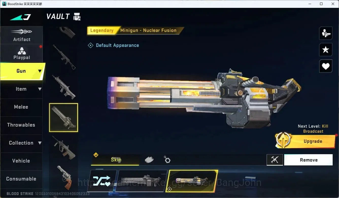 Blood Strike Accounts ASIA|Collab MCX-EVA-OO, 1 Ultra Guns, 1 Legendss G image 5