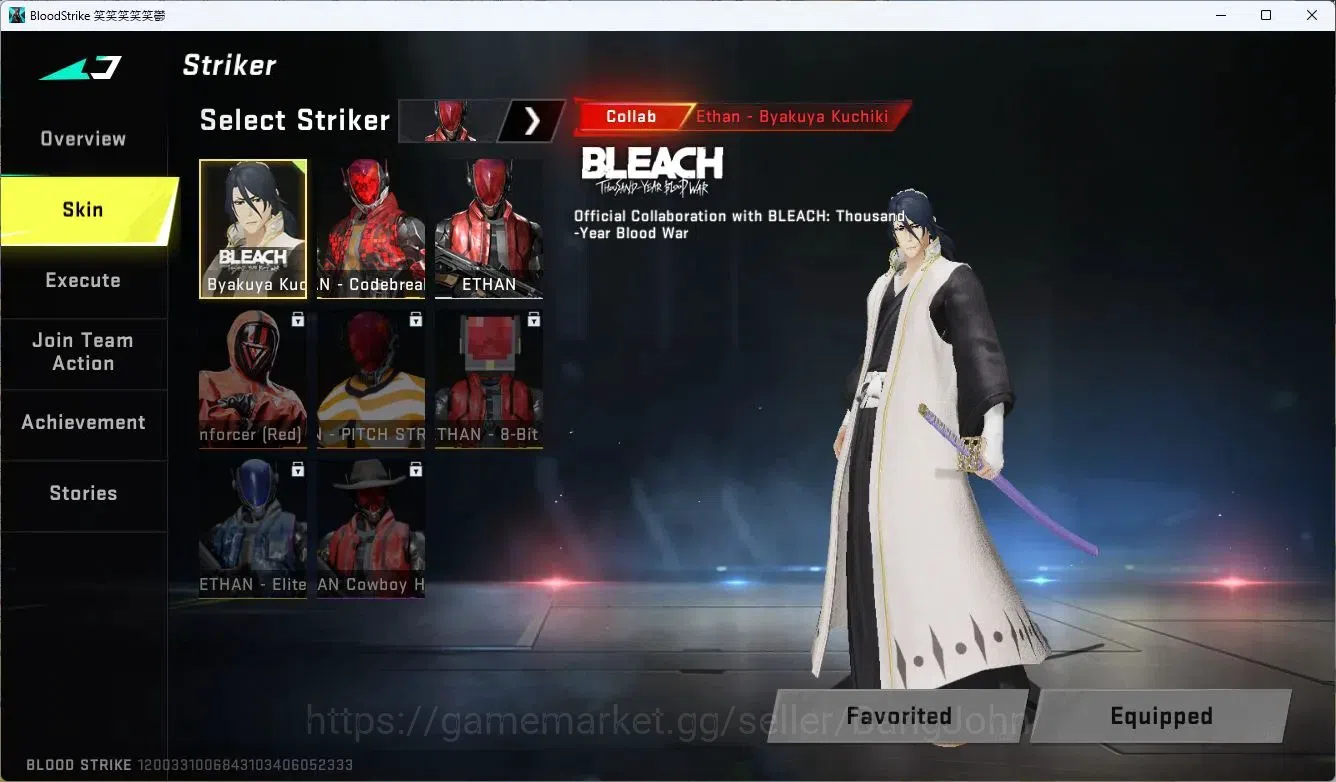 Blood Strike Accounts ASIA|Collab MCX-EVA-OO, 1 Ultra Guns, 1 Legendss G image 7