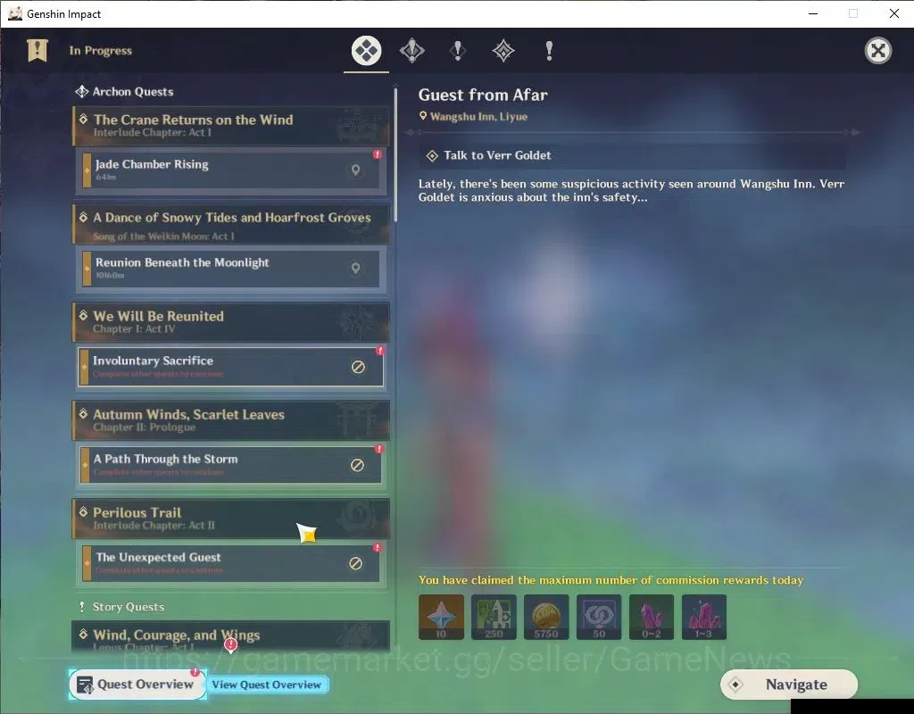 Genshin Impact Accounts ASIA|AR49|3Limited+1(*5Weapon)|Nefer,Lauma,Chasca| image 9