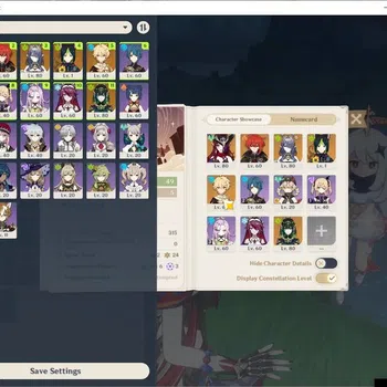 Genshin Impact Reroll ASIA|AR49|3Limited+1(*5Weapon)|Nefer,Lauma,Chasca| image 1