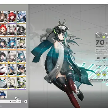 Arknights: Endfield Accounts ASIA|Lv 54|10 SSR 5 Limited + 12 (*6Weapon)|(Arcane,Gilberta)+Sign,Rossi,Tangtang,Si|2 Wp