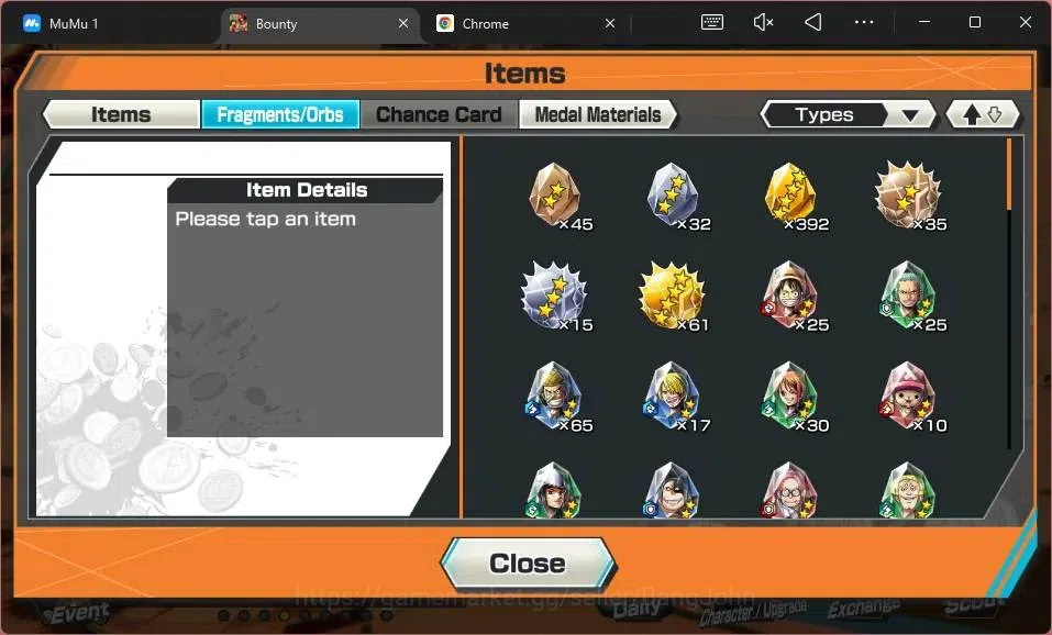 One Piece Bounty Rush Accounts Global | 4 EX | PR 3| Yamato,Kaido Lv.80/80,Edward image 2