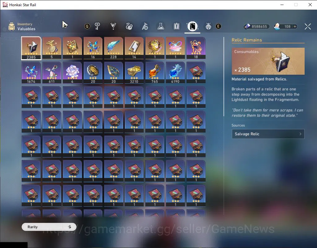Honkai Star Rail Accounts Asia|TL 70|Herta Prem Team|14 Limited|Phainon,Anax image 4