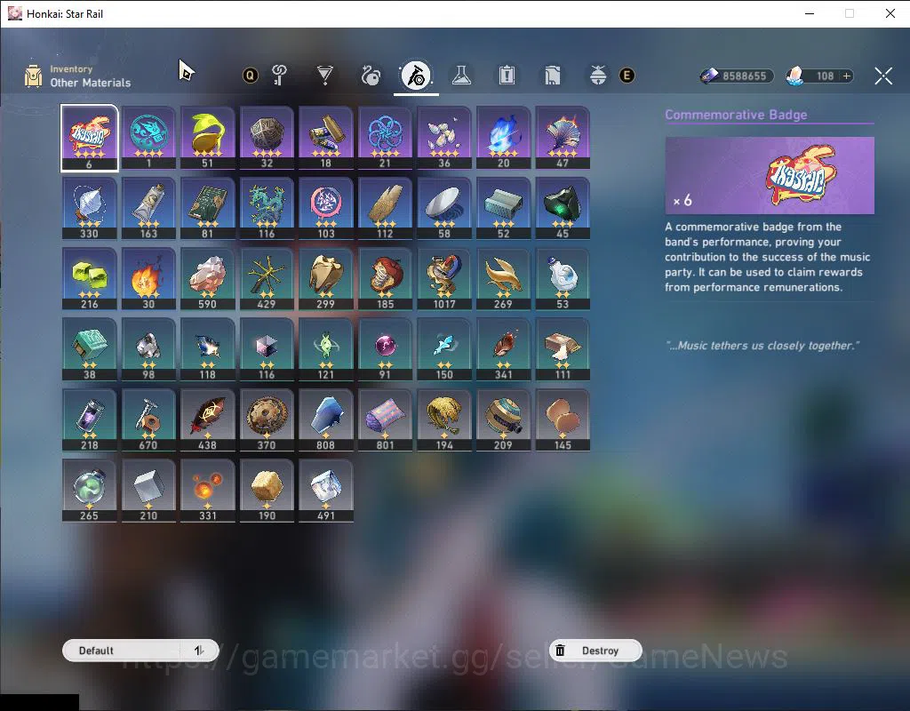 Honkai Star Rail Accounts Asia|TL 70|Herta Prem Team|14 Limited|Phainon,Anax image 5