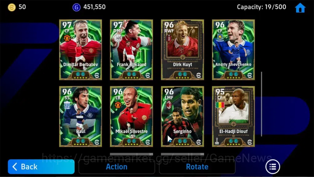eFootball Accounts Android|BigTime David Beckham,Epic Totti,Forlan,Fr image 10