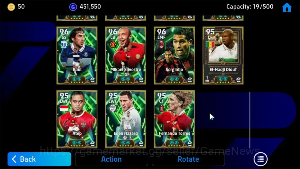 eFootball Accounts Android|BigTime David Beckham,Epic Totti,Forlan,Fr image 11