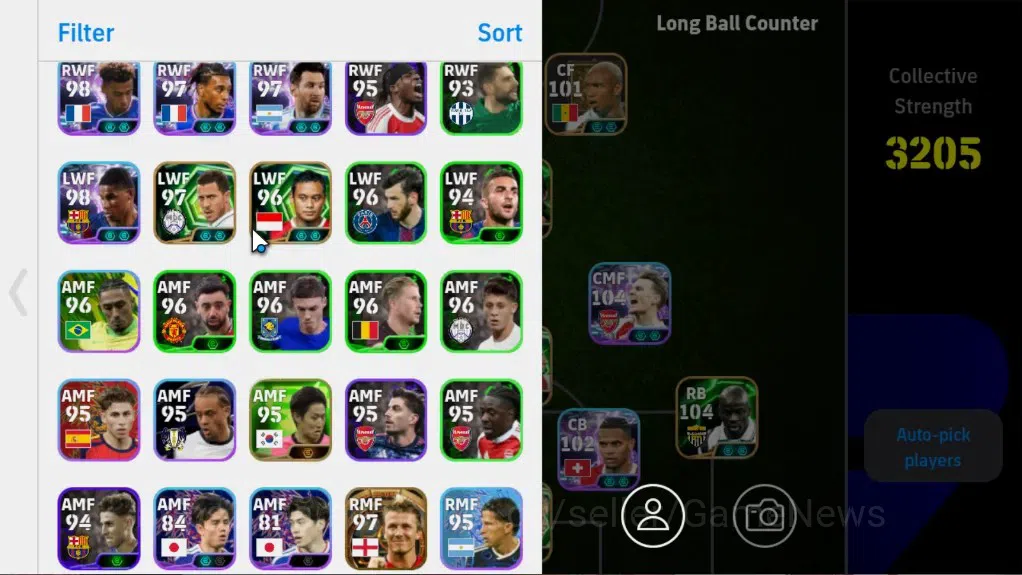 eFootball Accounts Android|BigTime David Beckham,Epic Totti,Forlan,Fr image 3
