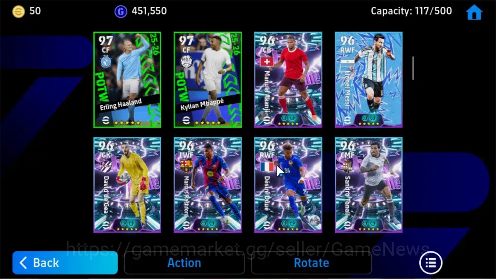 eFootball Accounts Android|BigTime David Beckham,Epic Totti,Forlan,Fr image 7