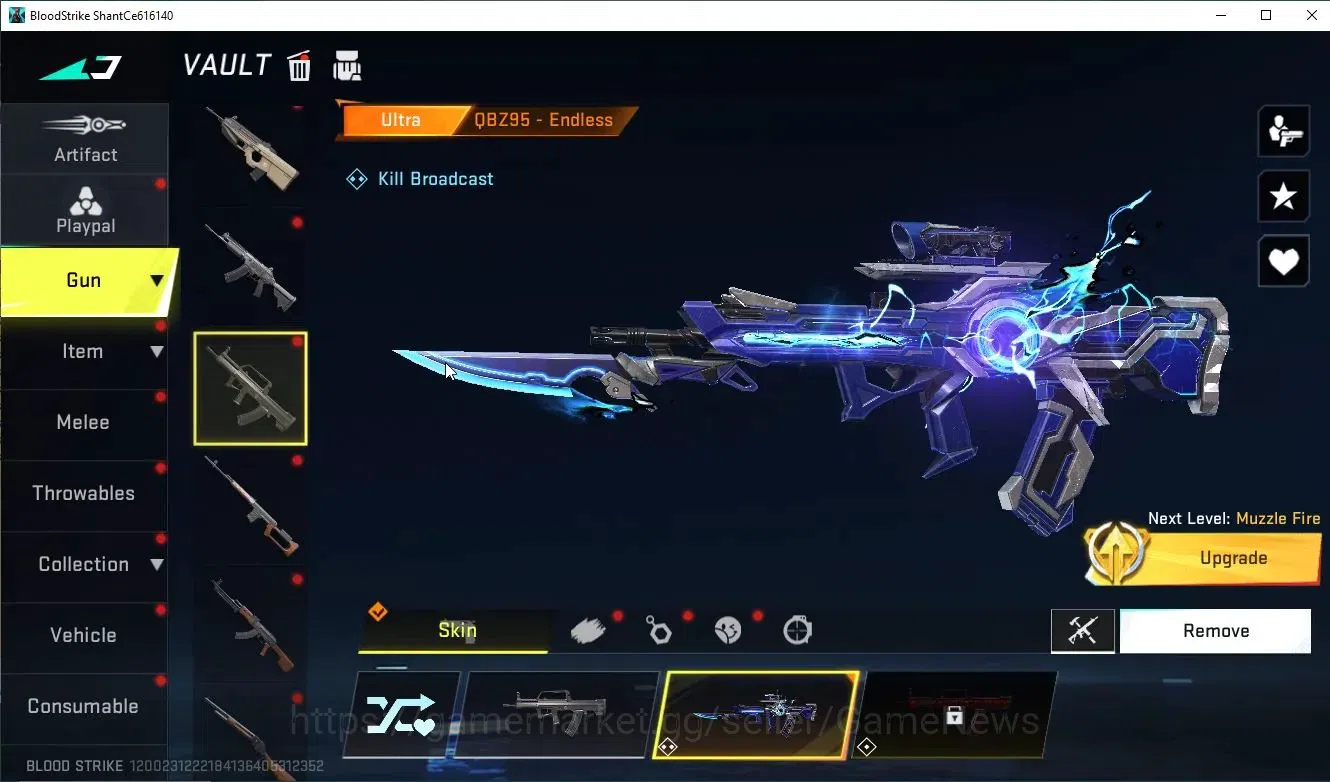 Blood Strike Accounts ASIA|Eternal DEagle-Scorpius|Collab 7DS(Playpal Os image 10