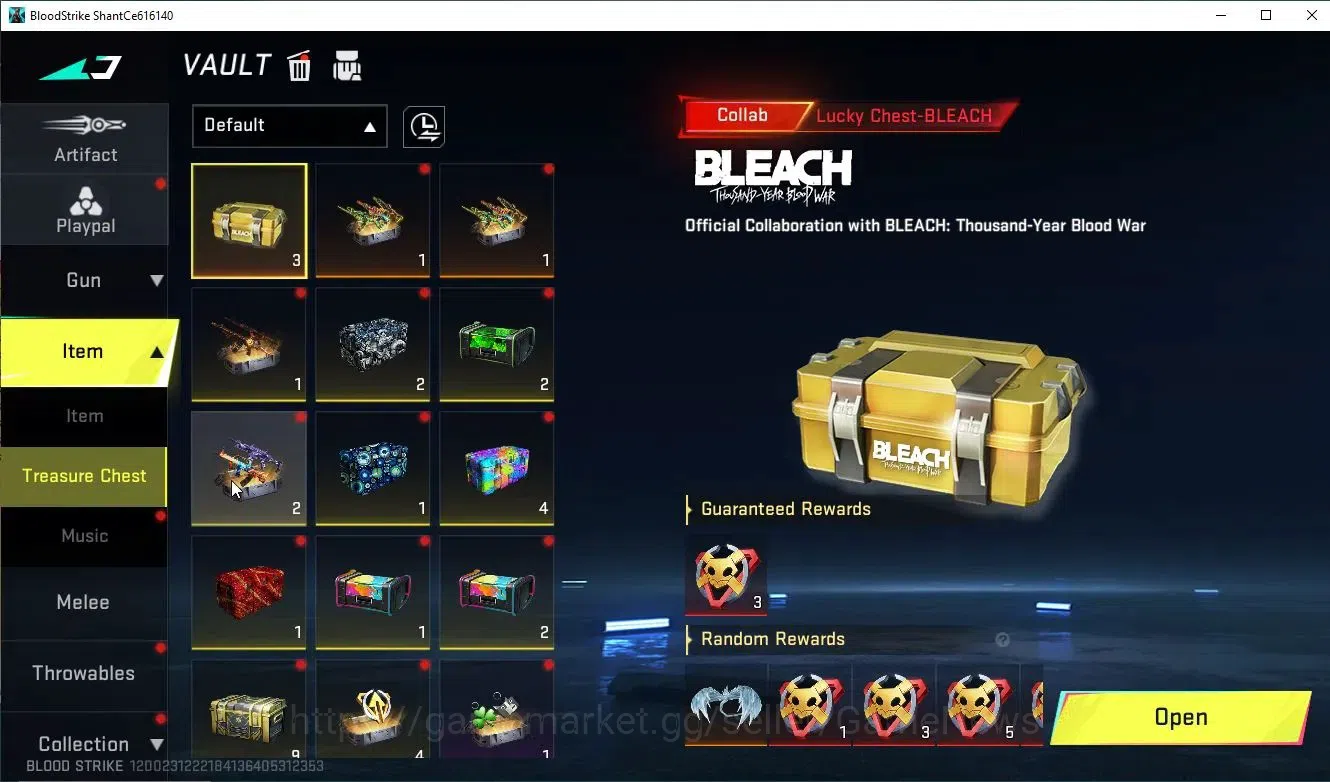 Blood Strike Accounts ASIA|Eternal DEagle-Scorpius|Collab 7DS(Playpal Os image 14