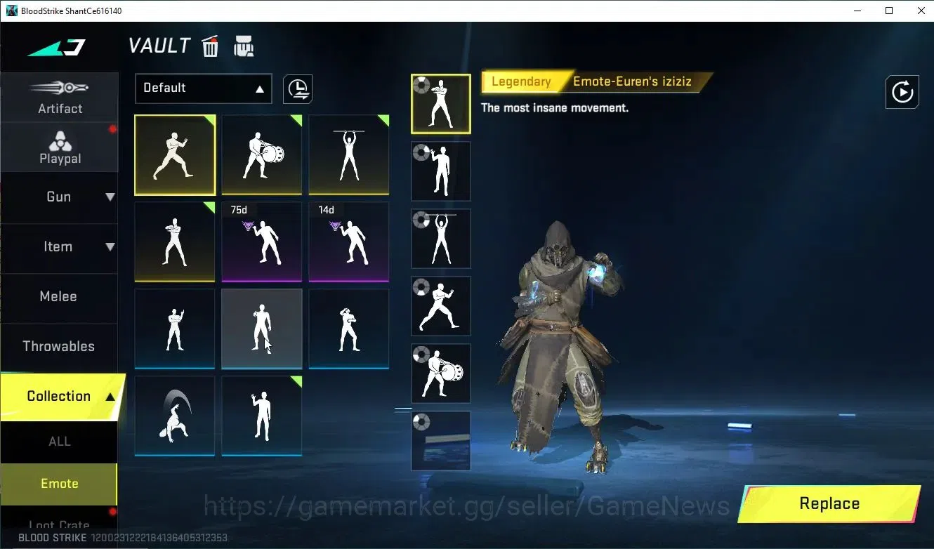 Blood Strike Accounts ASIA|Eternal DEagle-Scorpius|Collab 7DS(Playpal Os image 17