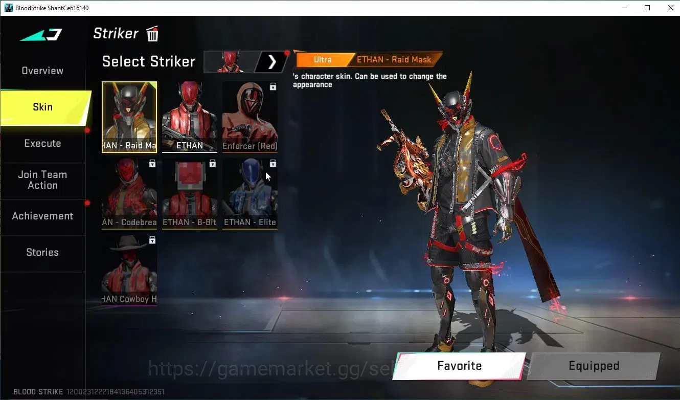 Blood Strike Accounts ASIA|Eternal DEagle-Scorpius|Collab 7DS(Playpal Os image 4