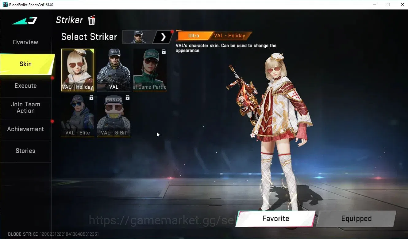 Blood Strike Accounts ASIA|Eternal DEagle-Scorpius|Collab 7DS(Playpal Os image 5