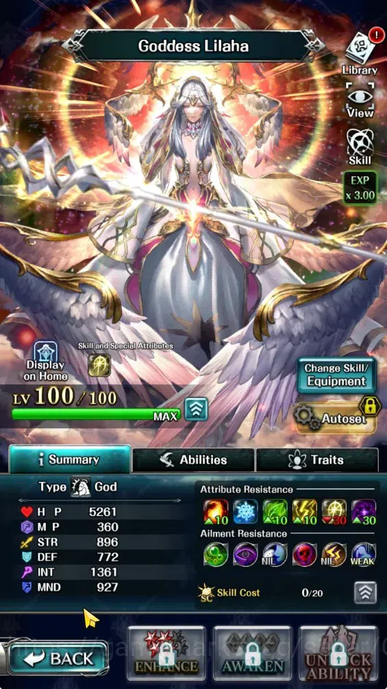 Last Cloudia Accounts GLOBAL|Rank 7|Collab Brave Frontier (Fire God Varg image 4