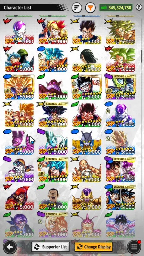 Dragon Ball Legends Accounts Lvl 153 | 345 M Total Power | 1 Ultra + 1 LR | Ult image 4