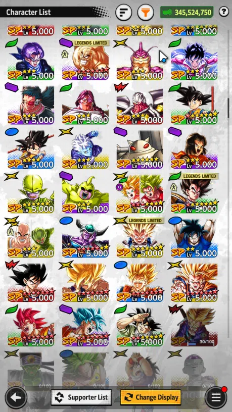 Dragon Ball Legends Accounts Lvl 153 | 345 M Total Power | 1 Ultra + 1 LR | Ult image 5