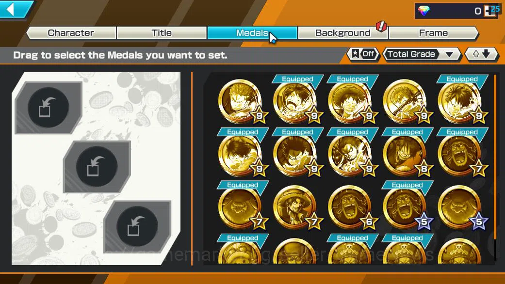 One Piece Bounty Rush Accounts Starter Global|5 EX|T5E ST.Jaygarcia,KING D.Roger,TFE Marshall D.Teach,RO Roronoa 3