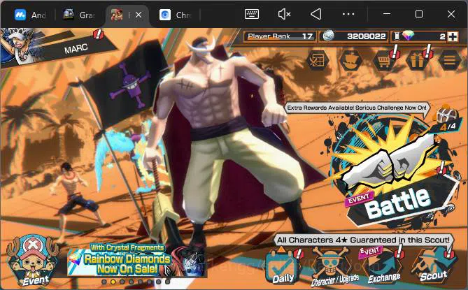 GLOBAL| EX 2| PR 17| WI Trafalgal Law, GP Gol D.Roger |More Detail Check SS|OPBR273B One Piece Bounty Rush Others GLOBAL| EX 2| PR 17| WI Trafalgal Law, GP Gol D.Ro image 1