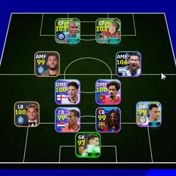 eFootball Accounts Legends & Iconic Players Android|Power 3111|Epic Luis Suarez,Samuel Eto'o,Daniele Massaro,Aubameyang|1