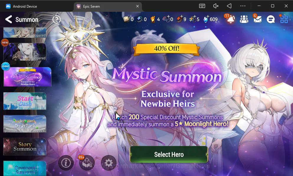 Epic Seven Accounts GLOBAL Unverif|7 ML(NM Luna,Straze,TE Kayron,Etc)+ image 12