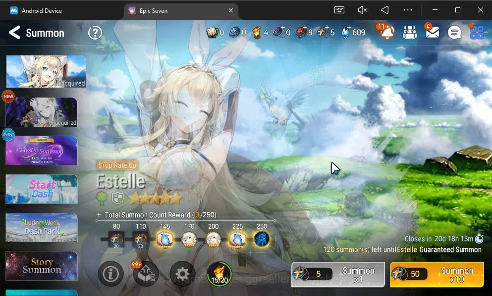 Epic Seven Accounts GLOBAL Unverif|7 ML(NM Luna,Straze,TE Kayron,Etc)+ image 13