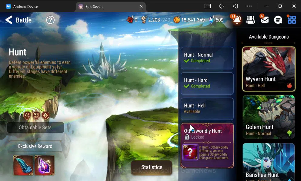 Epic Seven Accounts GLOBAL Unverif|7 ML(NM Luna,Straze,TE Kayron,Etc)+ image 14