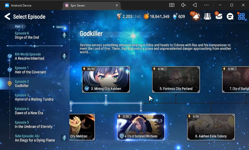 Epic Seven Accounts GLOBAL Unverif|7 ML(NM Luna,Straze,TE Kayron,Etc)+ image 16