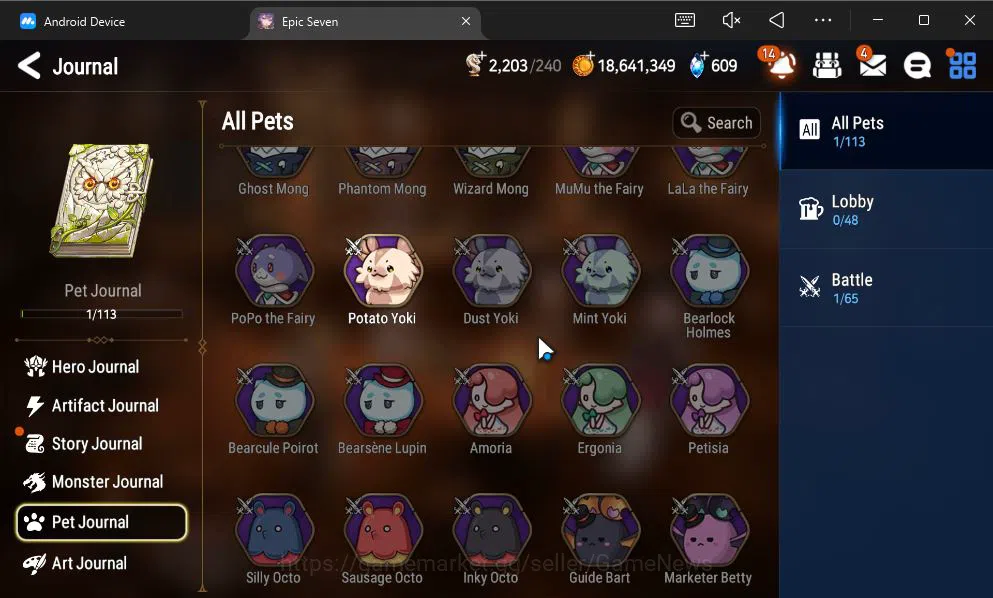Epic Seven Accounts GLOBAL Unverif|7 ML(NM Luna,Straze,TE Kayron,Etc)+ image 20