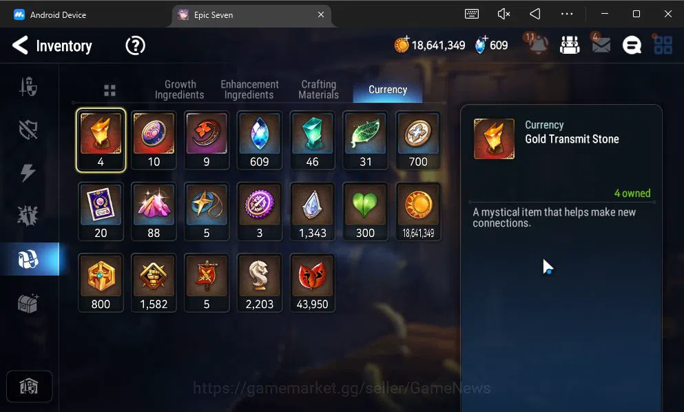 Epic Seven Accounts GLOBAL Unverif|7 ML(NM Luna,Straze,TE Kayron,Etc)+ image 6