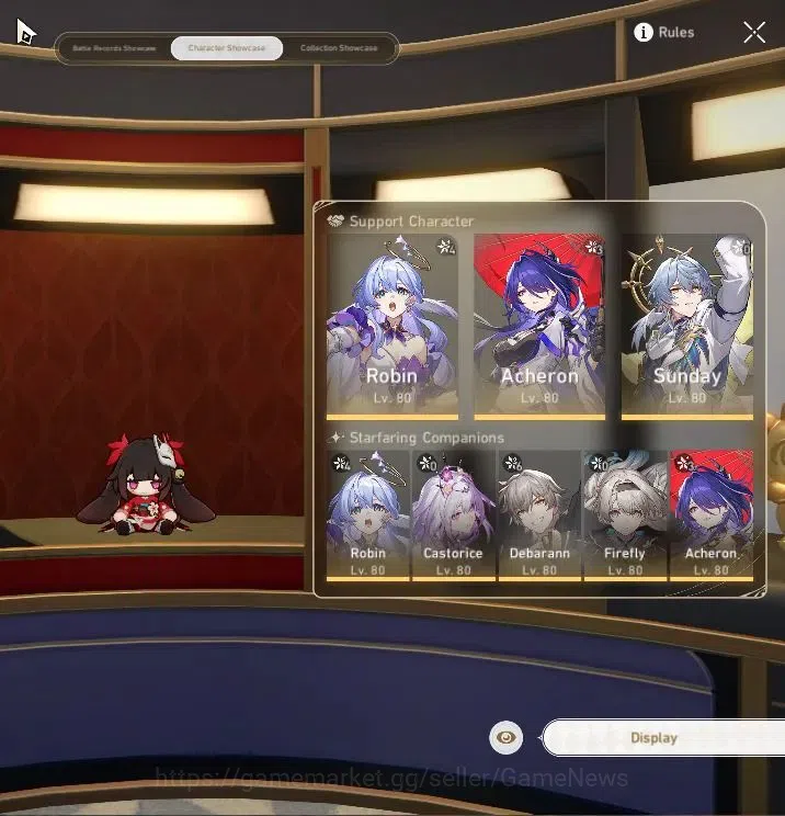 Honkai Star Rail Accounts Asia|TL 70|16 Limited|(AcheronE3,Evanescia,Casto,T image 2