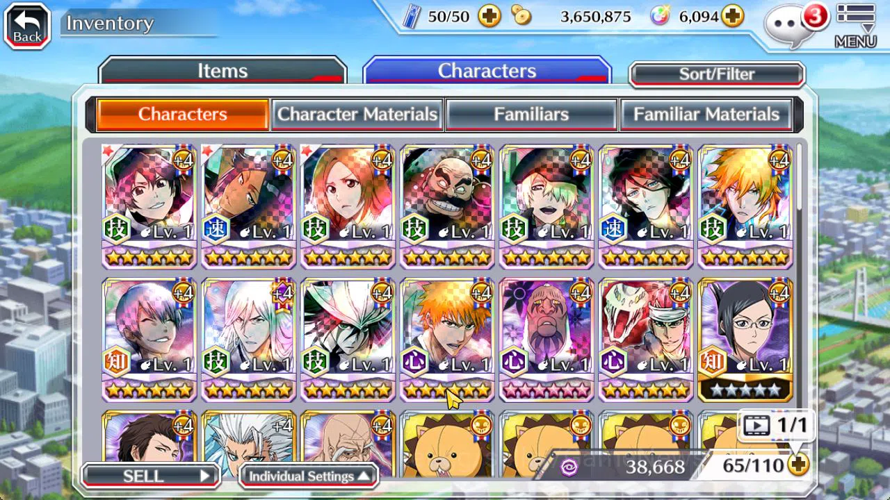 Bleach: Brave Souls Accounts [GLOBAL]6K Orbs+Fresh All Story|TYBW26 Bambieta,Sw image 11