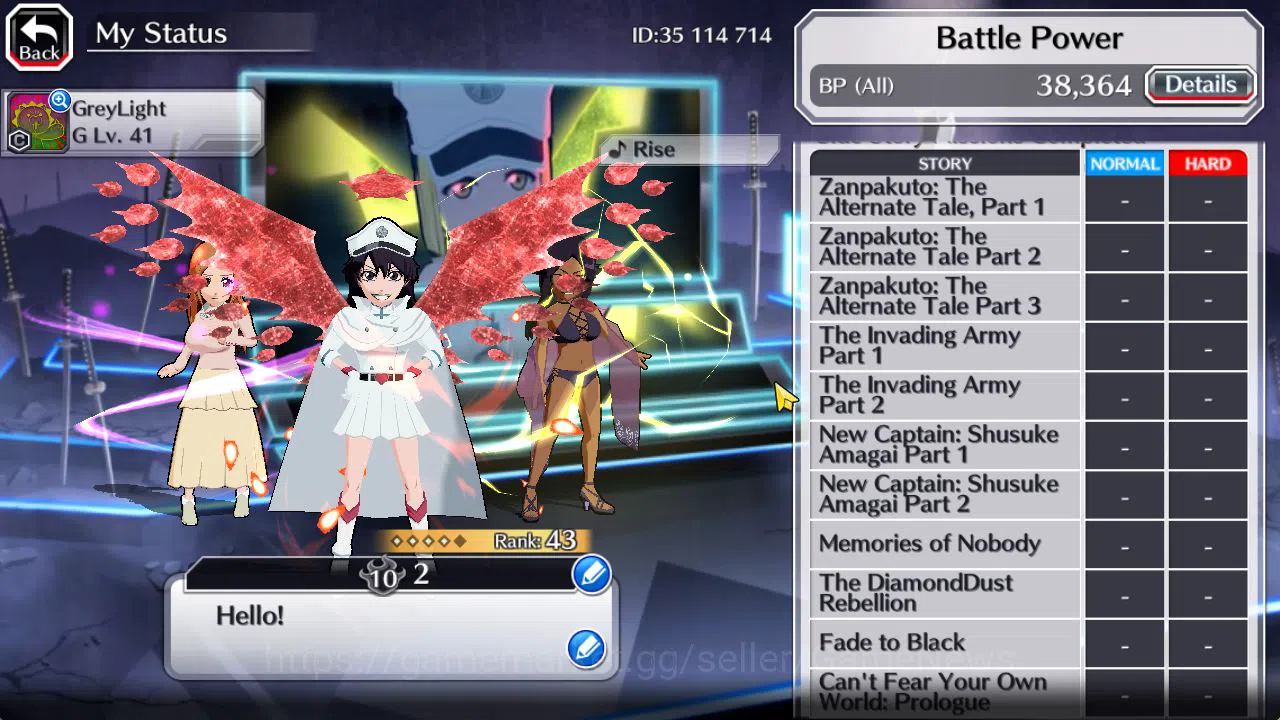Bleach: Brave Souls Accounts [GLOBAL]6K Orbs+Fresh All Story|TYBW26 Bambieta,Sw image 6