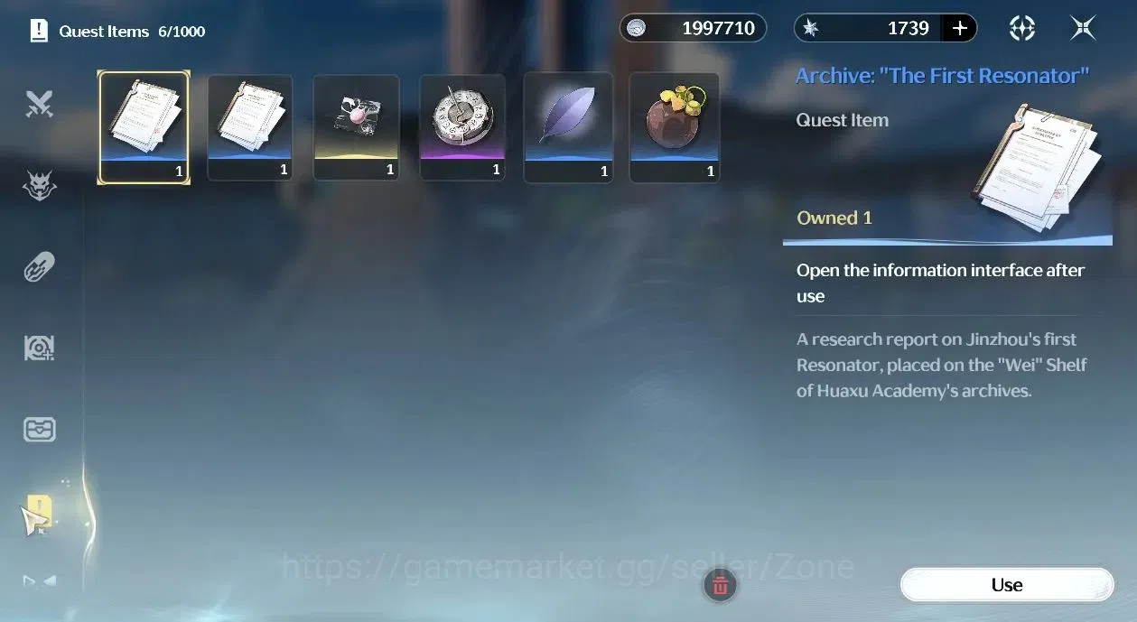 Wuthering Waves Accounts Others SEA|UL20|SOL3 R2|Resonators:Lynae,Shorekeeper,Verina,Rebecca |MC MALE| 1739 8