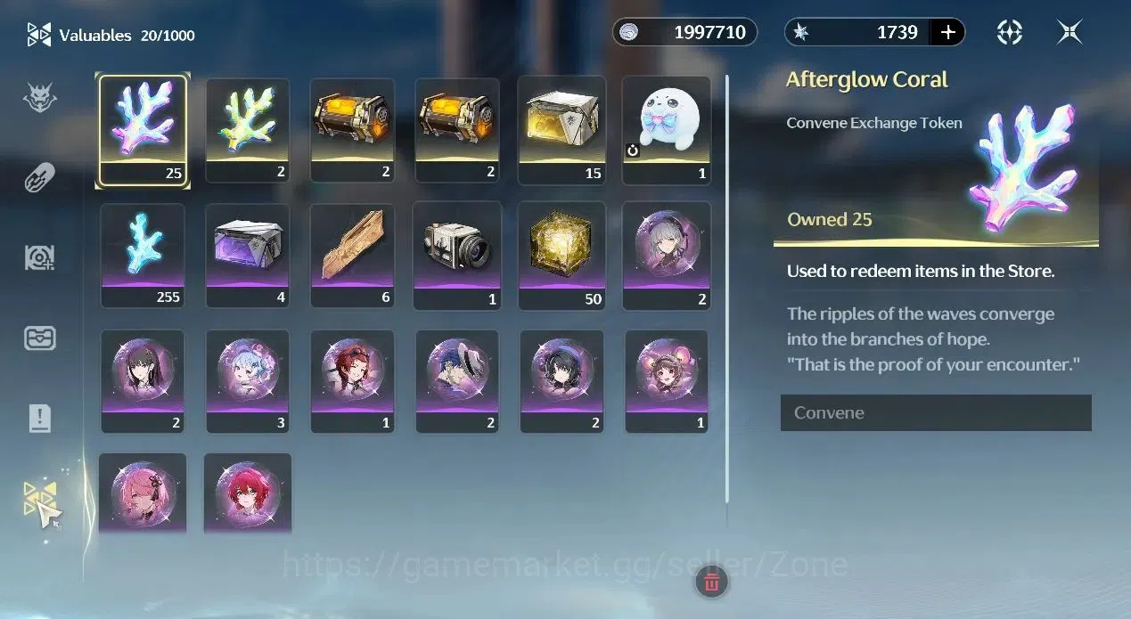 Wuthering Waves Accounts Others SEA|UL20|SOL3 R2|Resonators:Lynae,Shorekeeper,Verina,Rebecca |MC MALE| 1739 9