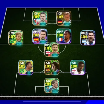 eFootball Accounts Legends & Iconic Players OVR 3205 • LIMIT 3