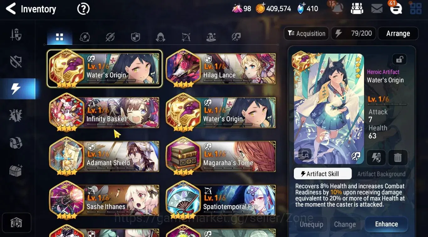 Epic Seven Accounts ASIA|Starter|23ML (LOTScales, Zio) Etc. w/ Zio LvM image 12