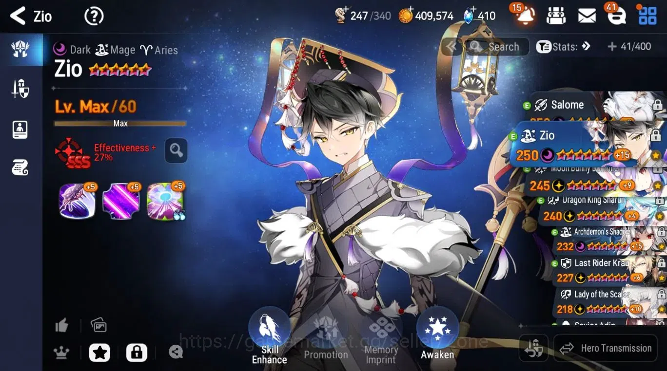 Epic Seven Accounts ASIA|Starter|23ML (LOTScales, Zio) Etc. w/ Zio LvM image 17