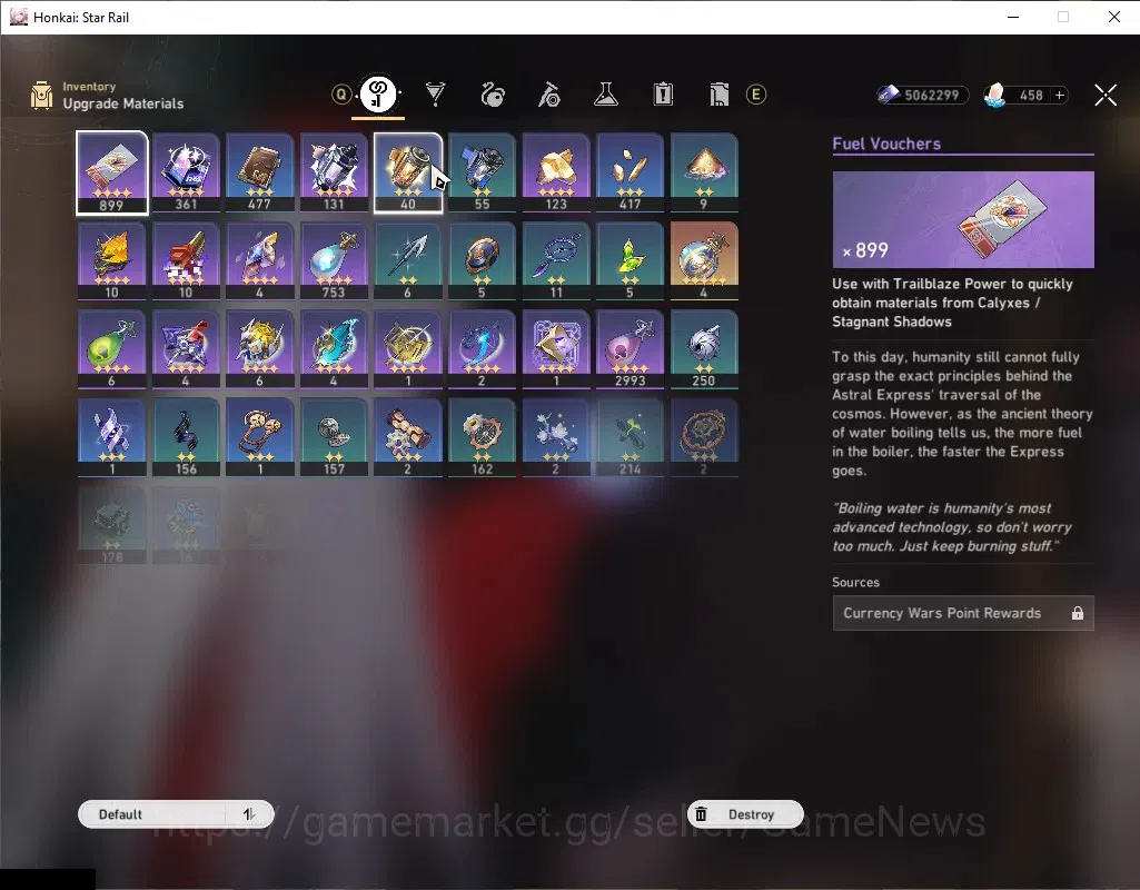 Honkai Star Rail Accounts Others Asia|TL 37|7 Limited|Firefly,Ashveil,Sparkle,Robin,Argenti,Ruan Mei,Dante|Male MC|Take 6