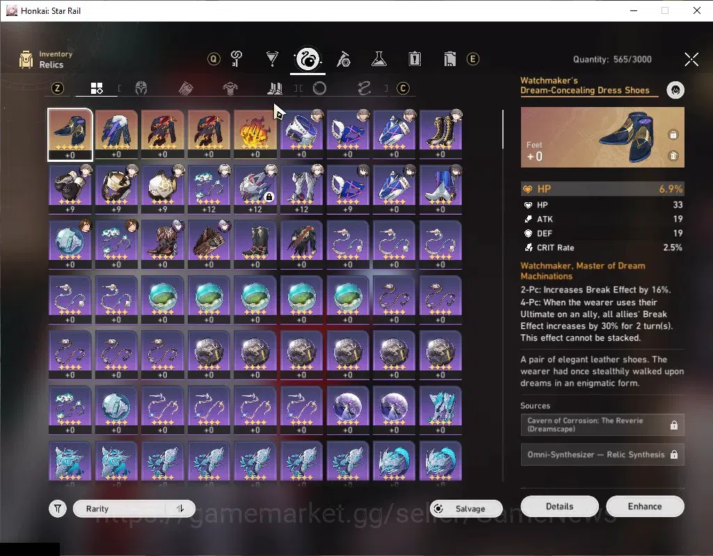 Honkai Star Rail Accounts Others Asia|TL 37|7 Limited|Firefly,Ashveil,Sparkle,Robin,Argenti,Ruan Mei,Dante|Male MC|Take 7