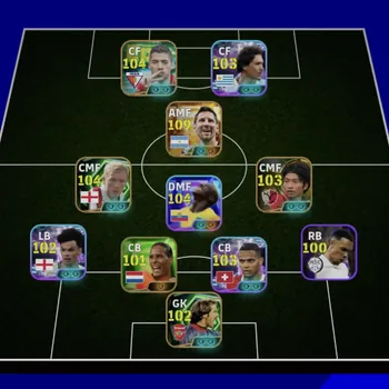 eFootball Accounts Legends & Iconic Players EFOOTBALL COLECTIVE 3197+ | BIGTIME MESSI NEW,M CAICEDO ANCHOR NEW,D NUNEZ,P