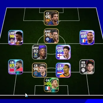 eFootball Accounts Legends & Iconic Players Android|Power 2675|Epic Hugo Lloris & David Seaman|6 ShowTime Noussair