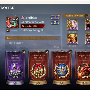 Watcher of Realms Accounts Others Global 60xx|Power 1,8M|5 Lord:Iovar,KingHarz,Laya,Morrigan,Elddr|30