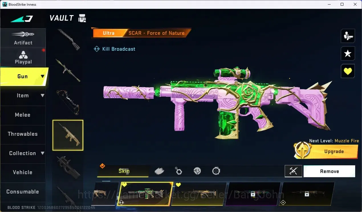 Blood Strike Accounts ASIA | 1 EVO: FAL|1 ETERNAL-Dynamite|2 AOT,1TR Gun image 8